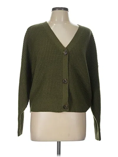 Pre-owned Vero Moda Cardigan Sweater In Green