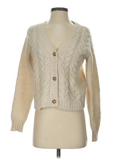 Pre-owned Vero Moda Cardigan Sweater In Ivory