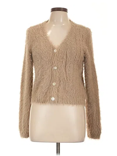 Pre-owned Vero Moda Cardigan Sweater In Tan