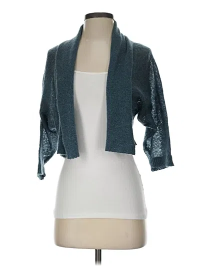 Pre-owned Vero Moda Cardigan Sweater In Teal
