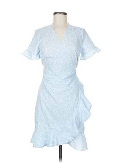 Pre-owned Vero Moda Casual Dress In Blue