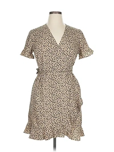 Vero Moda Casual Dress In Brown