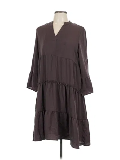 Pre-owned Vero Moda Casual Dress In Brown