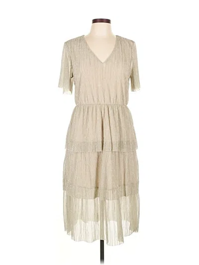 Pre-owned Vero Moda Casual Dress In Brown