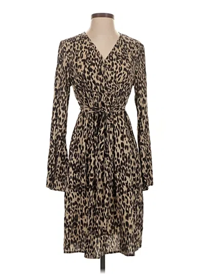 Pre-owned Vero Moda Casual Dress In Brown
