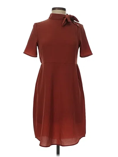 Pre-owned Vero Moda Casual Dress In Brown