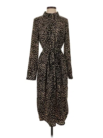 Pre-owned Vero Moda Casual Dress In Brown