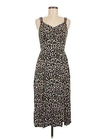 Pre-owned Vero Moda Casual Dress In Brown
