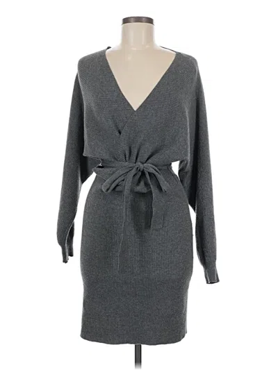 Pre-owned Vero Moda Casual Dress In Gray