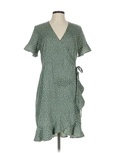 Pre-owned Vero Moda Casual Dress In Green