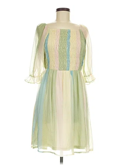 Pre-owned Vero Moda Casual Dress In Green