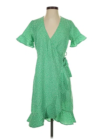 Pre-owned Vero Moda Casual Dress In Green