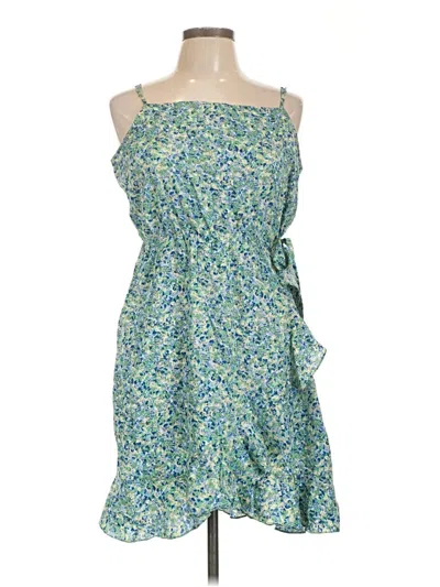 Pre-owned Vero Moda Casual Dress In Green