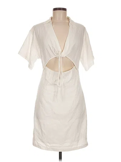 Pre-owned Vero Moda Casual Dress In Ivory