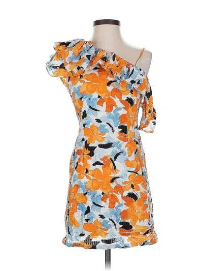 Pre-owned Vero Moda Casual Dress In Orange