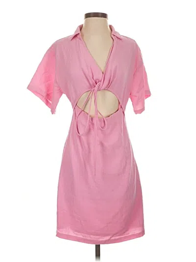 Pre-owned Vero Moda Casual Dress In Pink