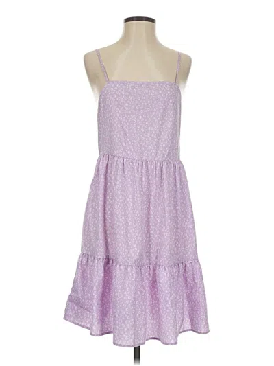 Pre-owned Vero Moda Casual Dress In Purple