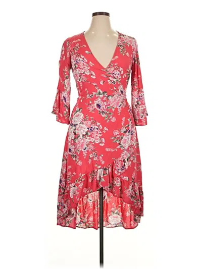 Pre-owned Vero Moda Casual Dress In Red