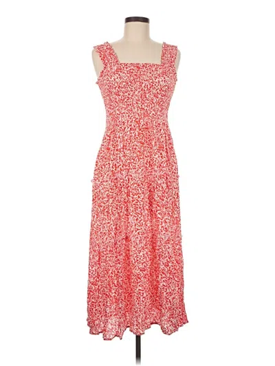 Pre-owned Vero Moda Casual Dress In Red