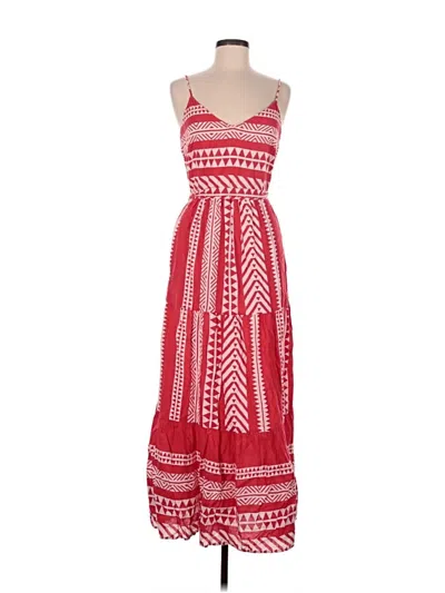 Pre-owned Vero Moda Casual Dress In Red