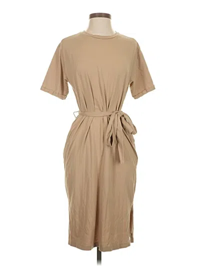 Pre-owned Vero Moda Casual Dress In Tan