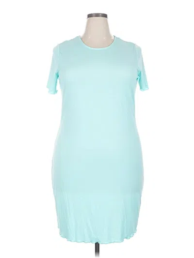 Pre-owned Vero Moda Casual Dress In Teal