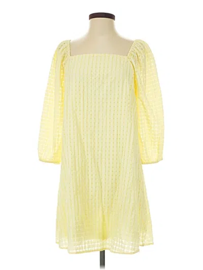 Pre-owned Vero Moda Casual Dress In Yellow