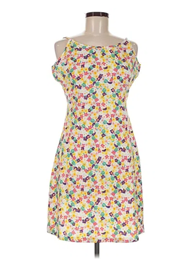 Pre-owned Vero Moda Casual Dress In Yellow