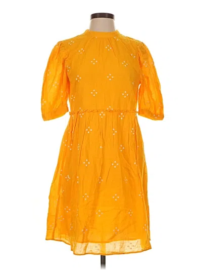 Vero Moda Casual Dress In Yellow