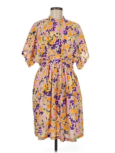 Pre-owned Vero Moda Casual Dress In Yellow