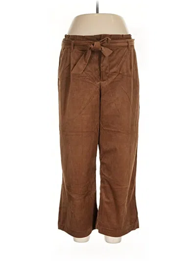 Pre-owned Vero Moda Casual Pants In Brown
