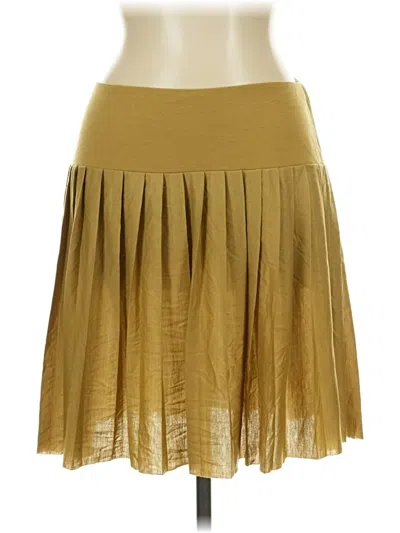 Pre-owned Vero Moda Casual Skirt In Gold