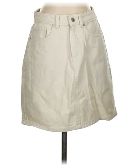 Pre-owned Vero Moda Casual Skirt In Ivory