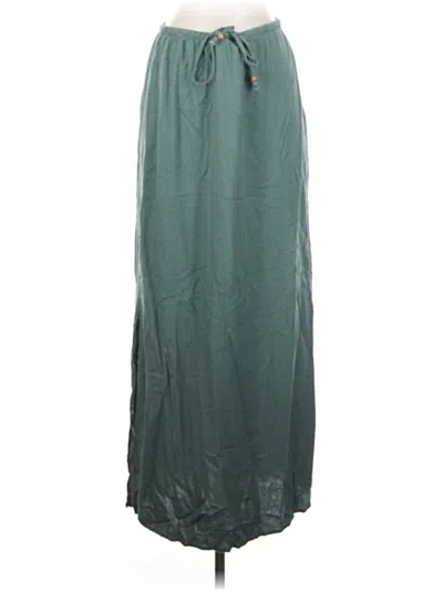 Pre-owned Vero Moda Casual Skirt In Teal