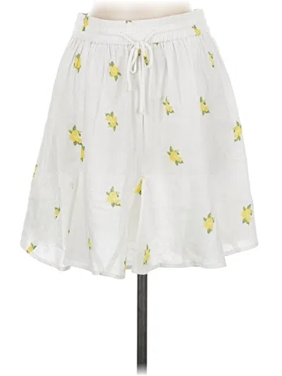 Pre-owned Vero Moda Casual Skirt In White