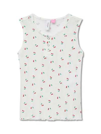 Vero Moda Cherry Buttoned Tank Top