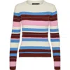 Vero Moda Chili Stripe Sweater In Multi