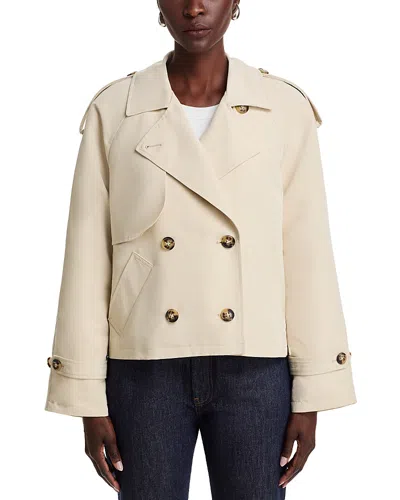 Vero Moda Chloe Short Trench Jacket In Neutral