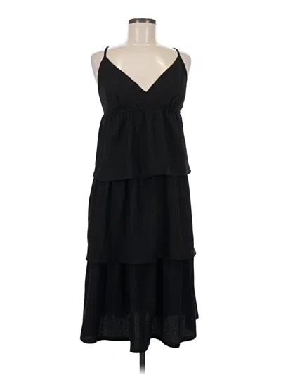 Pre-owned Vero Moda Cocktail Dress In Black