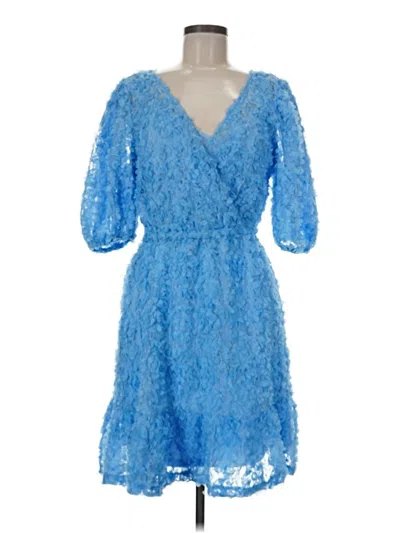 Pre-owned Vero Moda Cocktail Dress In Blue