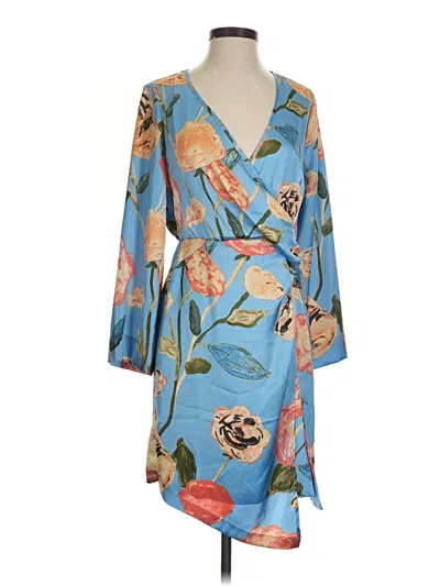 Pre-owned Vero Moda Cocktail Dress In Blue