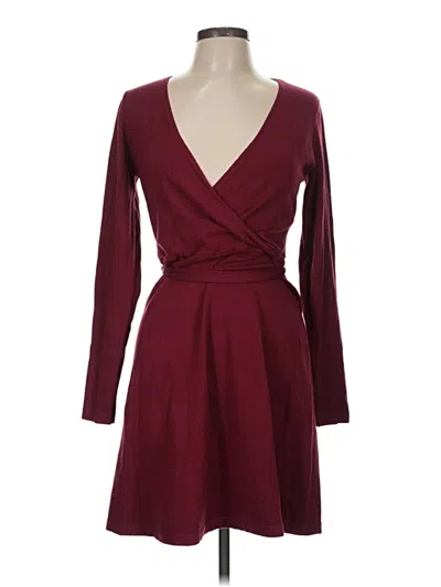 Pre-owned Vero Moda Cocktail Dress In Burgundy