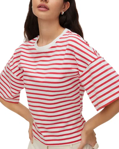 Vero Moda Dropped Shoulder Tee In Multi