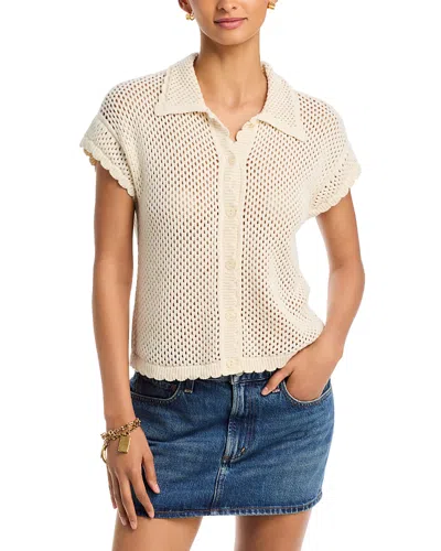 Vero Moda Eliana Polo Cardigan In Brown