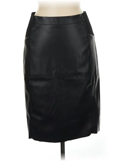 Vero Moda Faux Leather Skirt In Black