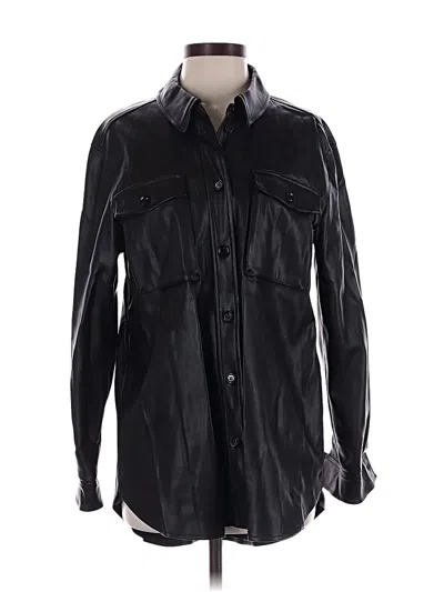 Pre-owned Vero Moda Fleece Jacket In Black