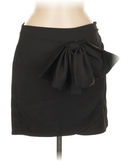Pre-owned Vero Moda Formal Skirt In Black