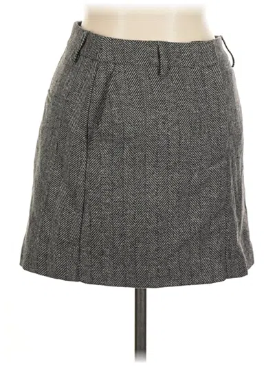 Pre-owned Vero Moda Formal Skirt In Gray