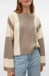 Vero Moda Gigi Pullover Sweater In Brown