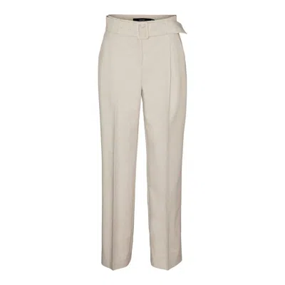 Vero Moda Gray Polyester Jeans & Pant In Neutral